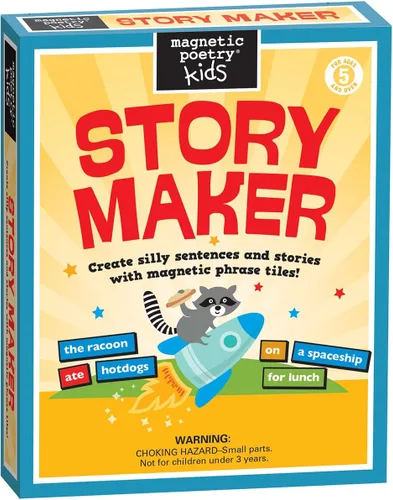 Miniatura 4 de Juego para niños de palabras para la nevera, poemas y cartas la nevera, fabricado en Estados Unidos de Magnetic Poetry