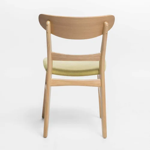 Miniatura 7 de Christopher Knight Home Idalia - Sillas de comedor, juego de 2 piezas, té verde / acabado de roble Verde (Green Tea)