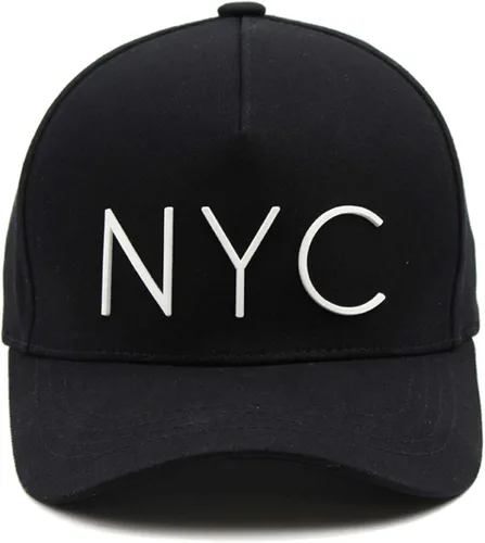 Miniatura 8 de Flipper Minimal NYC Logo New York City 5 paneles Gorra de béisbol ajustable de algodón para hombres y mujeres
