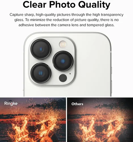 Miniatura 7 de Ringke Marco de lente de cámara compatible con iPhone 14 Pro Max protector de lente de cámara y protector de lente de cámara iPhone 14 Pro