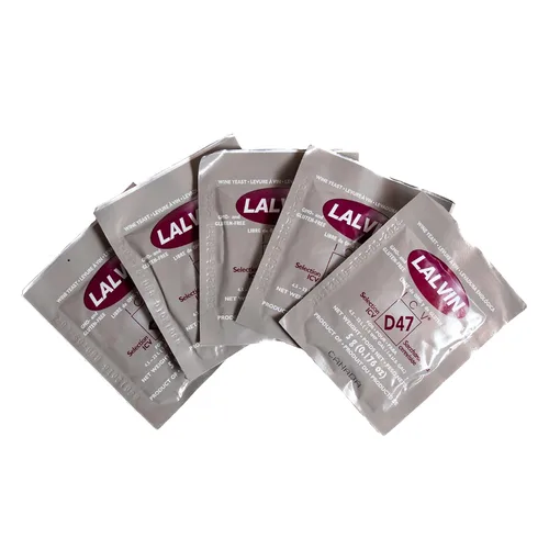 Craft A Brew - Levadura de vino Lalvin ICV-D47 - Levadura de vino seco - Para vinos blancos y aguambres complejos y con cuerpo completo -