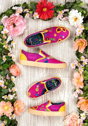Miniatura 6 de Ground Up Tenis Encanto sin cordones para niña