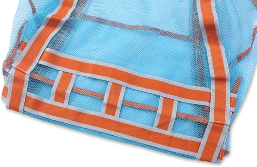 Miniatura 4 de LEAFOREST Bolsa de playa grande con cremallera, bolsa de malla ligera para juguetes de arena de piscina