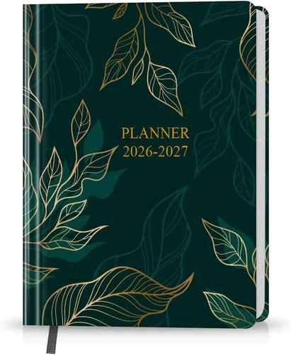 Miniatura 10 de Planificador 2026-2027 - 18 Meses (Ene 2026 - Jun 2027) Agenda Planificador 5.8" x 8.5", 2026-2027 Planificadores Semanales y Mensuales con Tapa