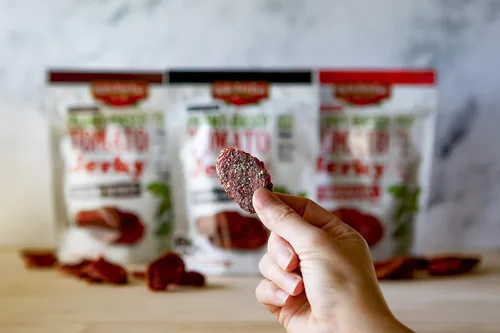 Miniatura 5 de Bella Sun Luci Cecina de tomate a base de plantas-Teriyaki Cracked Pepper