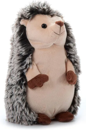 Miniatura 5 de The Petting Zoo Peluche de erizo, regalos para niños, animales salvajes del zoológico Onez, juguete de peluche de erizo de 9 pulgadas
