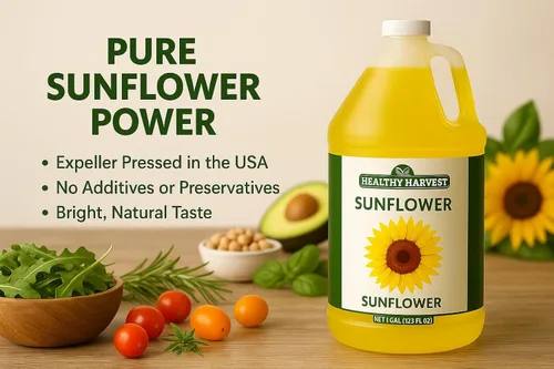 Miniatura 7 de Aceite de girasol sin OMG Healthy Harvest