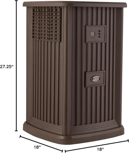 Miniatura 8 de AIRCARE Humidificador evaporativo digital estilo pedestal para toda la casa (Nutmeg)
