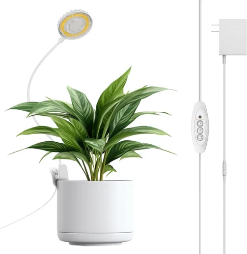 Miniatura 9 de Luces de cultivo para interiores, luces de plantas con clip para cultivo en interiores, lámpara LED de crecimiento de plantas de espectro completo