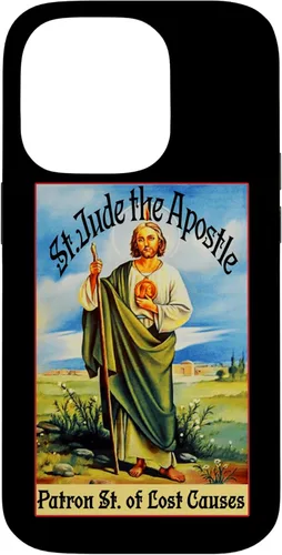 Miniatura 17 de Funda para iPhone 13 Pro Max St. Jude el Apóstol de Jesús Causas Perdidas Patrono
