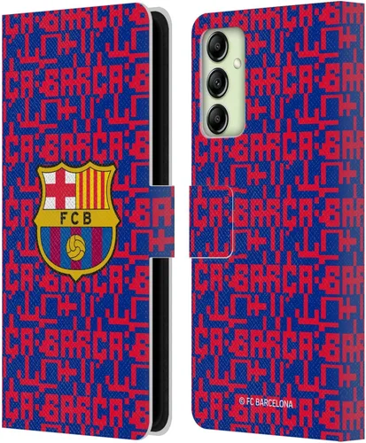 Miniatura 8 de Head Case Designs Funda de piel con licencia oficial del FC Barcelona Barca Crest Graphics para Samsung Galaxy A06 4G