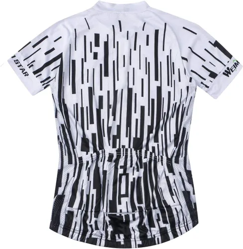 Miniatura 150 de Weimostar Hombre Ciclismo Jersey Manga Corta Bicicleta Ropa Multicolor Diamante