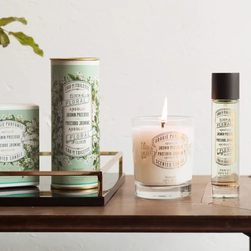 Miniatura 6 de Panier des Sens Vela de jazmín, vertida a mano en Provenza, Francia, velas perfumadas de larga duración, hasta 55 horas de tiempo de combustión