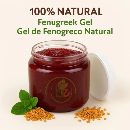 Miniatura 3 de Gel tonificante Fenogreco (fenogreco) - 8.82 oz - 100% natural con semillas de fenogreco reales - Sensación hidratante y tonificante - Gel cosmético