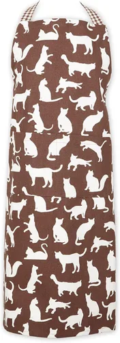 Miniatura 17 de DII Everyday Pets Kitchen Collection - Delantal de chef, bolsillos grandes y ajustable Estampado De Gato Verde Hunter