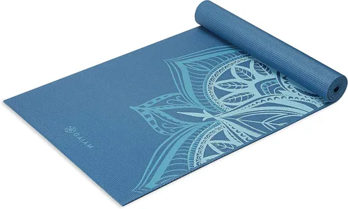 Miniatura 12 de Gaiam - Alfombrilla de yoga, 6 mm, extra gruesa, antideslizante, de primera calidad, para todo tipo de yoga, pilates y ejercicios en el suelo