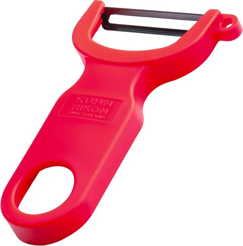 KUHN RIKON, pelador suizo original rojo, juego de 1