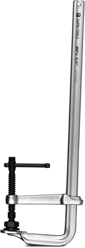 Miniatura 9 de Capri Tools Abrazadera de barra de acero resistente de 12 pulgadas, profundidad de garganta de 5-1/2 pulgadas, fuerza de sujeción de 2,645 libras