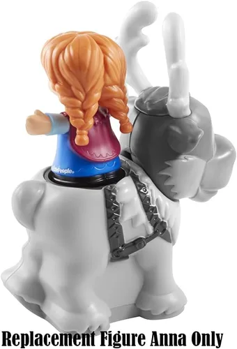Miniatura 4 de Piezas de repuesto para Little People Anna and Sven Playset - GNG91 ~ de The Movie Frozen ~ Figura de repuesto ~ Anna