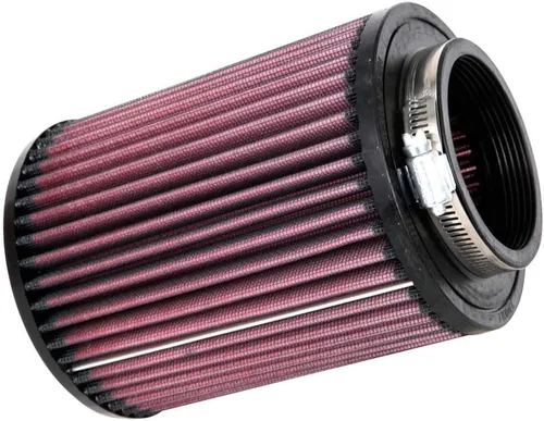 Miniatura 2 de K&N Filtro de aire universal con abrazadera original de alto flujo: alto rendimiento, premium, lavable: diámetro de brida: 3 pulgadas, altura