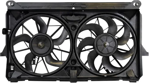 Miniatura 68 de TRQ Conjunto de ventilador de refrigeración dual del radiador compatible con Toyota Highlander 2008-2013 TO3115155