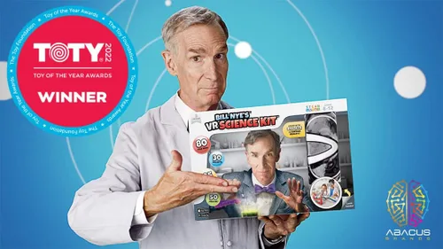 Miniatura 2 de Abacus Brands Bill Nye's VR Science Kit - Virtual Reality Kids Science Kit, Book and Interactive STEM Learning Activity Set