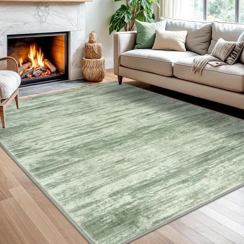 Miniatura 74 de SIILOOM 2 x 3 Alfombra moderna y abstracta para entrada, alfombra neutra azul marino gris multicolor súper suave de área pequeña, alfombras lavables