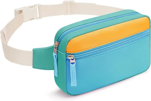 Miniatura 13 de Riñonera para adolescentes, bolsa para cinturón, bonita bolsa cruzada para regalo