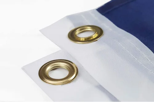 Miniatura 4 de Bandera americana de 2 x 3 pies para interiores y exteriores - Banderas de Estados Unidos de poliéster y nailon - Bordes de doble costura con ojales
