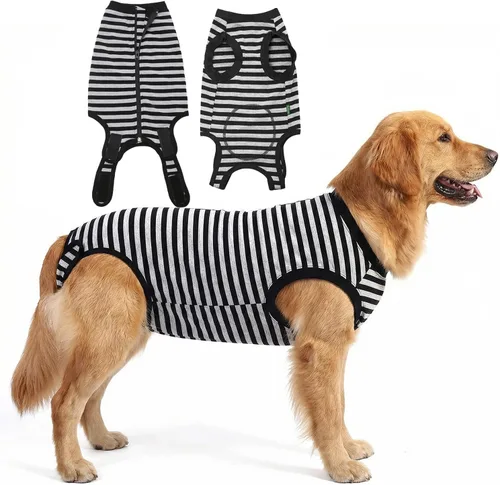 Miniatura 28 de Traje de Recuperación Quirúrgica para Perros, Camisa de Cirugía para Perros Machos y Hembras, Ropa de Recuperación para Esterilización y Castración