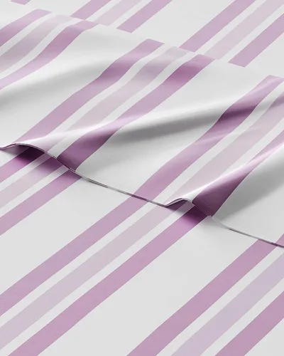 Miniatura 28 de CGK Linens Sábanas tamaño matrimonial, juego de 4 piezas, de zorro, flores, corazón, temática de animales, ultrasuave, transpirable, lavable a
