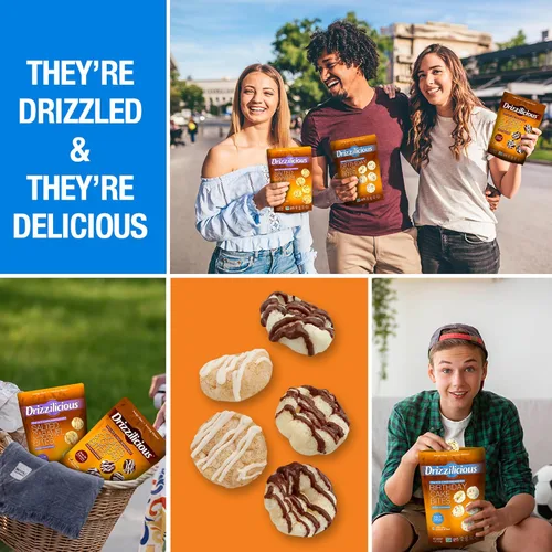 Miniatura 6 de Drizzilicious Mini Tostadas de Arroz - Tostadas de Arroz Crujientes, Snack Saludable para Adultos y Niños, Tostadas de Arroz Saborizadas, Veganas