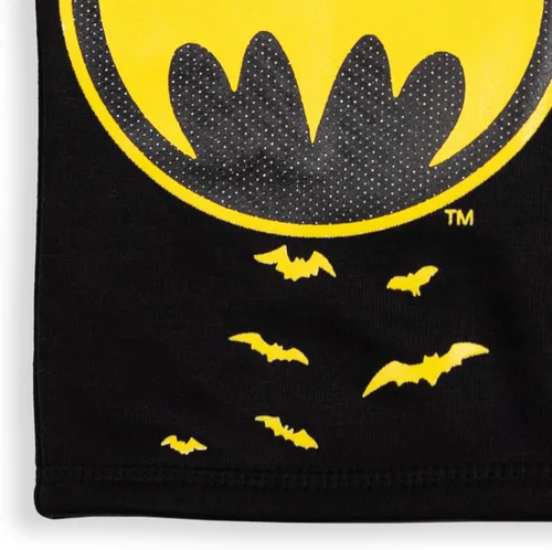 Miniatura 7 de DC Comics Justice League Batman - Sudadera con capucha de forro polar con media cremallera