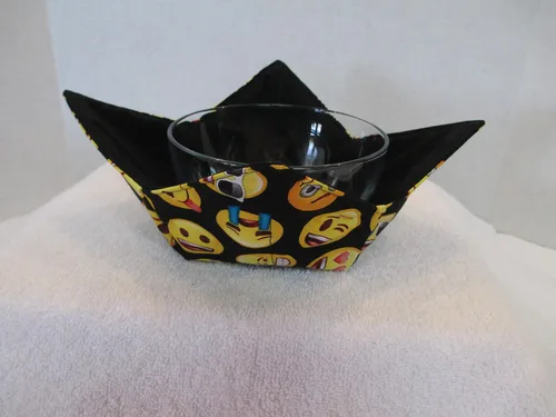 Miniatura 4 de Cara sonriente emoji Tazón de sopa acogedor