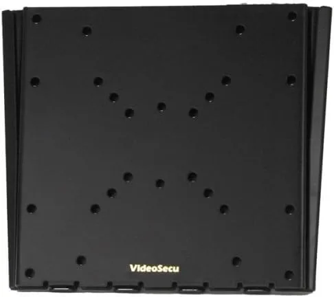 VideoSecu Soporte de pared para TV ultra delgado para la mayoría de monitores de pantalla plana LCD LED de 27 a 47 pulgadas, TV VESA 7.874 in, 7.874