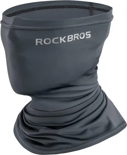 Miniatura 12 de ROCKBROS Polaina refrescante para el cuello, bandana para hombres, polainas de cuello de verano, media cara, bufanda, protección solar UV
