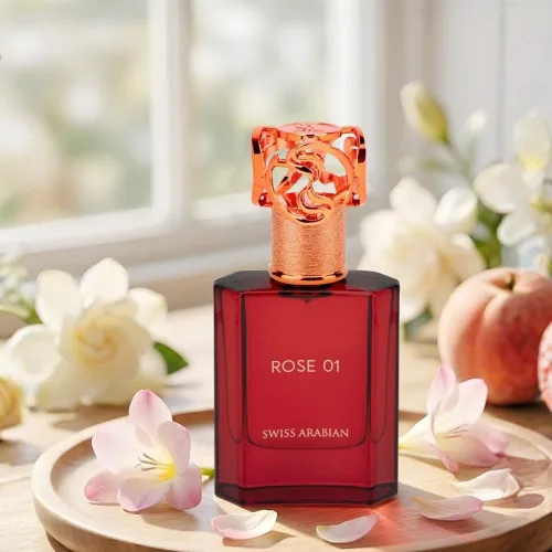Miniatura 3 de Swiss Arabian Rose 01 – Productos de lujo de Dubai – Fragancia personal EDP de larga duración y adictiva – Aroma seductor Signature – 1.7 onzas