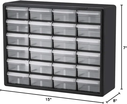 Miniatura 3 de Akro-Mils Armarios de almacenamiento de plástico para organizar y manualidades (20 pulgadas)