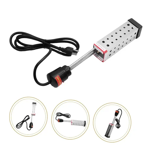Miniatura 3 de ORFOFE Calentador de agua portátil de inmersión para piscina de 1500 W, calentador de agua duradero sobre el suelo con enchufe, ideal