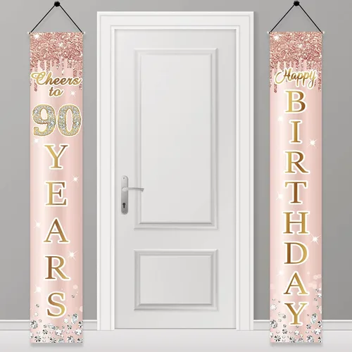 Miniatura 12 de Decoración de cumpleaños número 13 para niñas, cartel de feliz cumpleaños de 13 adolescentes, suministros para fiesta, telón de fondo de cumpleaños