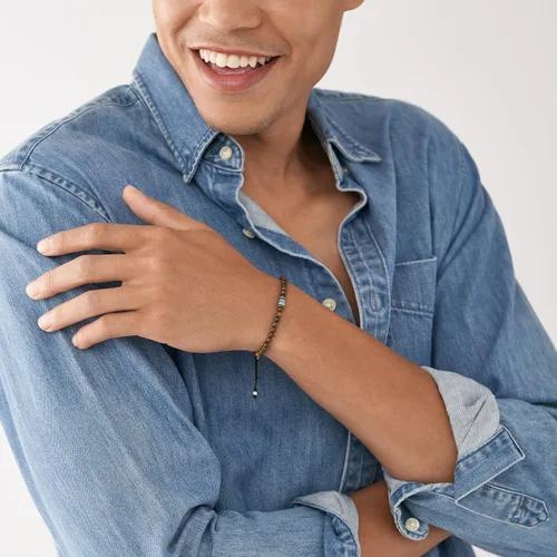 Miniatura 27 de Fossil para Hombre Wellness pulsera de abalorio