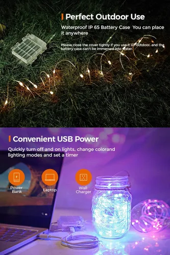 Miniatura 4 de Omika 132 Modes - Luces de hadas.
