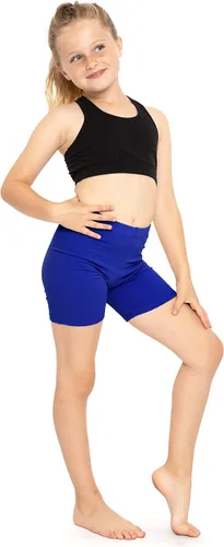 Miniatura 2 de STRETCH IS COMFORT Pantalones cortos de ciclismo de algodón para niña Talla 4-14
