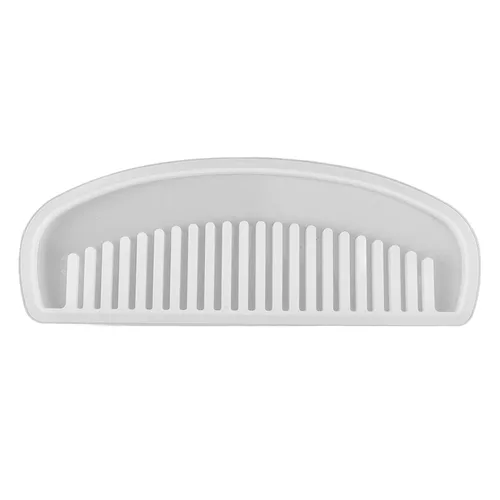 Miniatura 9 de Peine de resina de fundición de resina translúcida de dientes anchos para el cabello, juego de 3 piezas para hacer joyas de bricolaje
