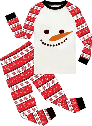 Miniatura 8 de Demifill Conjunto de pijamas de Halloween para niños y niñas, pijamas de Navidad, ropa de dormir para niños y niñas