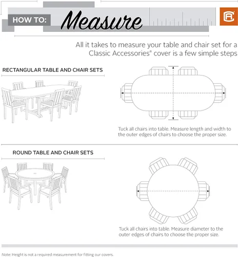 Miniatura 5 de Classic Accessories Juego de mesa y silla de patio rectangular / ovalada de terrazo, grande