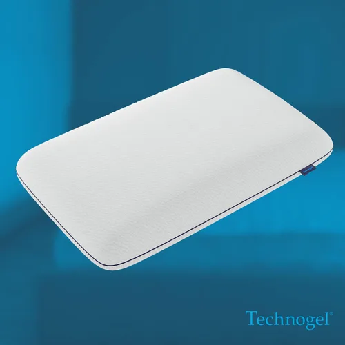 Miniatura 5 de Technogel Almohada de gel refrescante de lujo, tecnología de enfriamiento patentada, espuma viscoelástica inodora, soporte ergonómico transpirable