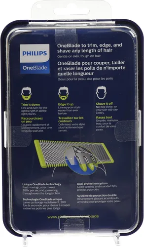 Miniatura 12 de Philips Recortadora y afeitadora eléctrica híbrida OneBlade QP2520