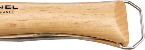 Miniatura 11 de Opinel Sacacorchos de acero inoxidable No. 10, cuchillo plegable para vino y queso, sacacorchos integrado + abridor de botellas, mango de madera
