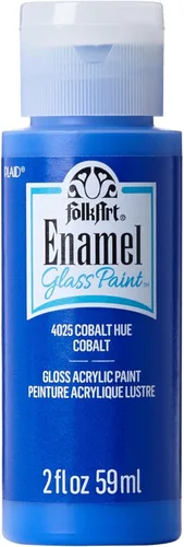 Miniatura 22 de FolkArt Pintura esmaltada para vidrio y cerámica en varios colores (2 onzas), 4013, grano de café Granos de café